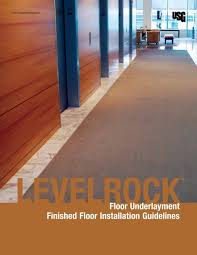 ig1457 levelrock floor underlayment
