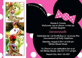 Minnie Mouse Birthday Invitations 650 464 Minnie Mouse