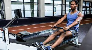 what muscles does a rowing machine work