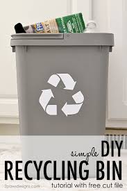 recycling bin 2paws designs