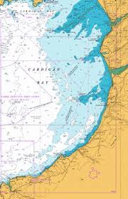 Cardigan Bay Central Part Marine Chart 1972_0 Nautical