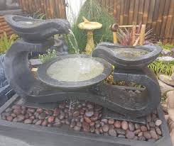 Water Feature With Curved Stand