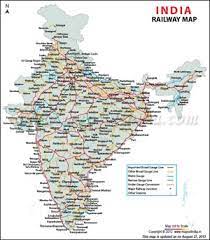 indian railways maps and information