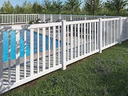 Installing a vinyl fence means no more yearly painting jobs, or frequent cleanings like a wood fence requires. Amazon Com Wambam Fence Bl19103 Sturbridge Vinyl Fence White Garden Outdoor