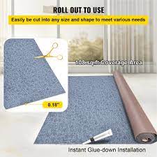 vevor boat carpet marine carpet roll 6x13ft gray cutpile outdoor deck patio