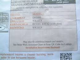 New Kero World Kerosene Heater Replaement Wick 29013 8 95