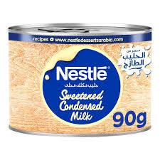nestle sweetened condensed milk 90g
