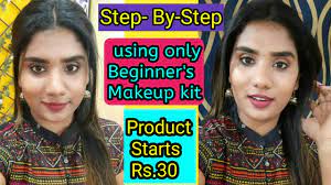 step by step makeup for beginner s