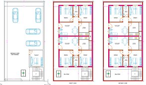 30x60 G 3 Apartment Plan With Lift And