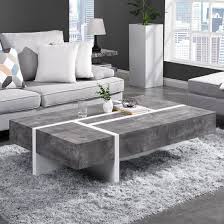storm gloss storage coffee table in