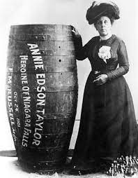 The Victorian Daredevil Dame who threw herself off the Niagara Falls in a  Barrel