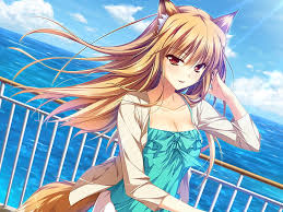 We have a massive amount of hd images that will make your computer or smartphone. Fox Girl Animal Ears Anime Anime Girls Blonde Long Hair Smiling Water Hd Wallpaper Wallpaperbetter