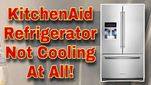 fix kitchenaid refrigerator not cooling
