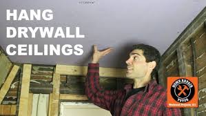 How To Hang Drywall Ceilings By
