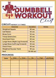 10 best free printable workout charts