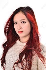 Trends,top looks in 2017 hair color trends.,2017 hair color trends,hair trends,hairstyles 2017,hair color trends,hair trends,2017 bold hair colors, hair color tutorial, hair color tutorial ombre 12 beautiful haircuts and colors transformation for women. Asian Women With Red Color Long Hair In Modern Lifestyle Fashion Stock Photo Picture And Royalty Free Image Image 20441032