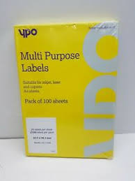 No minimums, lowest price guarantee, & same day shipping. Ypo 100 Sheets A4 Labels 21 Labels Per Sheet 2100 Labels 63 5mm X 38 2mm Ebay