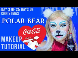 polar bear makeup tutorial snow