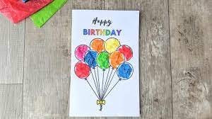 simple birthday card for kids to make