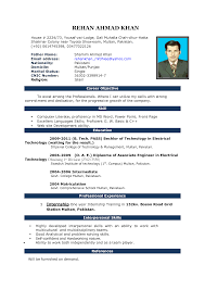 High School Resume Template Word Format Pinterest