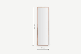 Wall Mirror 40 X 140cm Copper