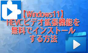 Windows11】HEVCビデオ拡張機能を無料でインストールする方法 | ナポリタン寿司のPC日記