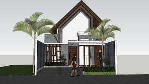 Do it all online at your own convenience. Konsep Rumah Tropis Tipe Malabar By Aguscwid 3d Warehouse Minimal House Design Facade House Terrace House Exterior