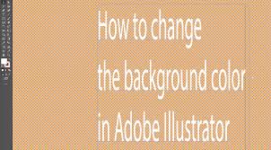 how to change the background color in