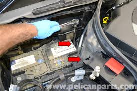 To access the battery, you will need to completely detach all connecting parts in addition to removing the carpet so that you can gain possession of the battery. Mercedes Benz W204 Battery Connection Notes And Replacement W204 2008 2015 Pelican Parts Diy Maintenance Article
