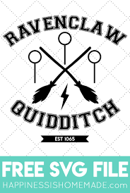 Ravenclaw Quidditch Shirt Free Svg File Happiness Is