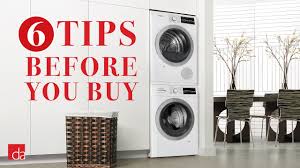 If problems occur during use, they are most likely due to other issues, not using the washer and dryer simultaneously. Stackable Washer Dryer 6 Tips Before You Buy Youtube