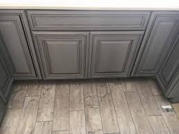 painting and glazing kitchen cabinets