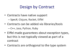Ppt Dbcbet Object Oriented Design By Contract With