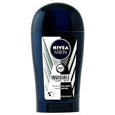nivea invisible deodorant stick for men