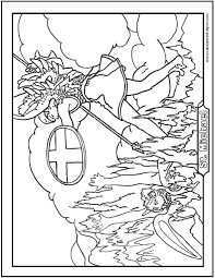 This is a prayer pack for the guardian angel. Saint Michael Prayer St Michael Coloring Page