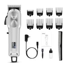 Clicking or tapping on this logo will return you to the homepage. Hair Clippers For Men Professional Cordless Hair Trimmer For Barber Household Long Lasting Use Silver Walmart Com Walmart Com