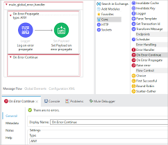 global error handling in mule application