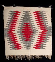 1930s navajo woven wool rug slers