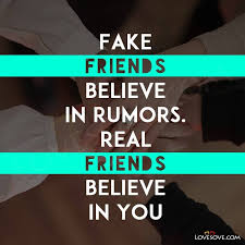 atude status for fake friends