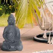 Meditation Buddha Grey Indoor
