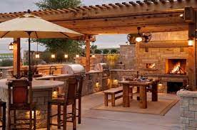 outdoor kitchen designs and their costs