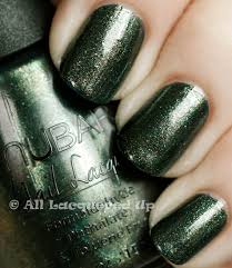nubar verde nail polish swatch review