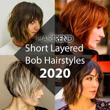 As a stylish variation you can go for an asymmetrical look with the hair cut short in an. Short Layered Bob Hairstyles 2020 Short Layered Bob The Hair Trend