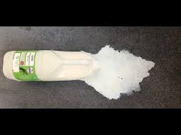 how to clean spilt milk in your car