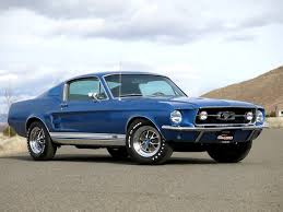 Acapulco Blue 1967 Ford Mustang