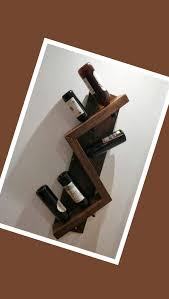 Wine Rack Wall Mounted Decor Vertical