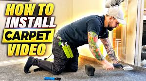 how to install carpet easy step by