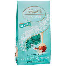 lindt lindor coconut milk chocolate