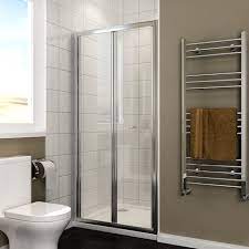 Elegant Bi Fold Shower Door 860mm