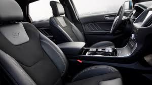 ford edge st interior layout